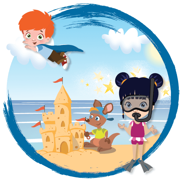 Holiday Jump with Joey Course Logo Helen Doron Holiday Courses