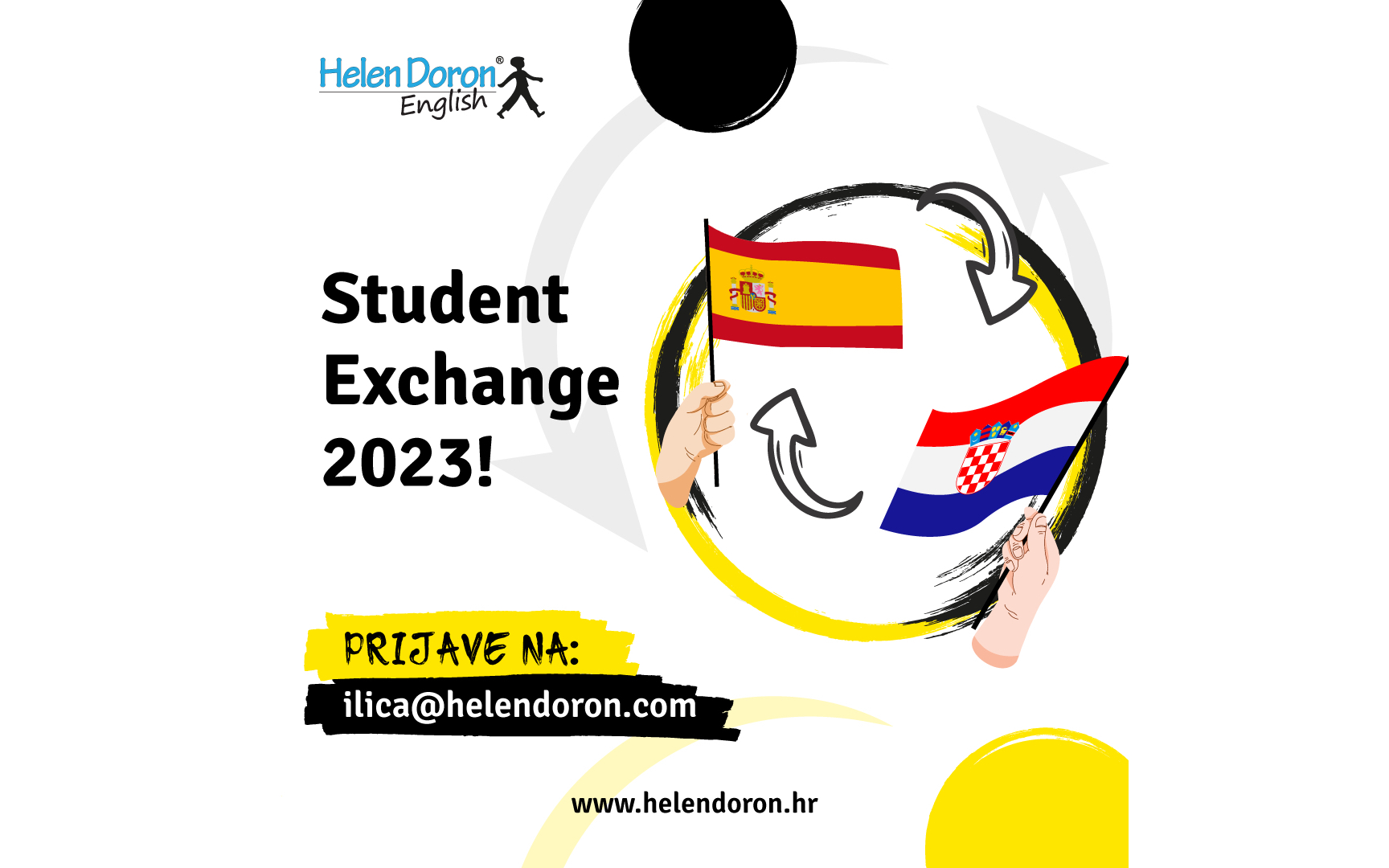 Pročitajte više o članku Međunarodna razmjena učenika 2023.